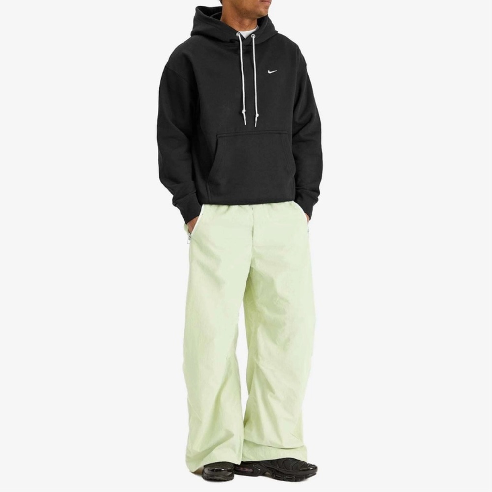 Nike Project F.R.O.G Parachute Pants L Olive Aura Green Strike Wide Leg - Picture 2 of 6